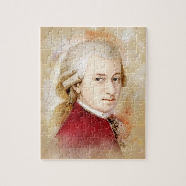 Wolfgang Amadeus Mozart Puzzle (Vertical)
