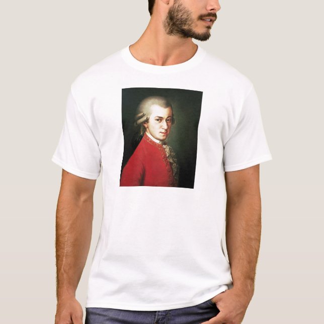 Wolfgang Amadeus Mozart T-Shirt (Front)