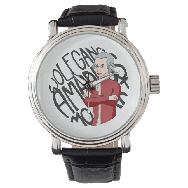 Wolfgang Amadeus Mozart Watch (Front)