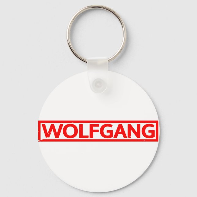 Wolfgang Stamp Key Ring (Front)