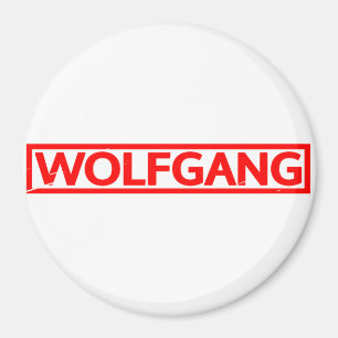 Wolfgang Stamp Magnet