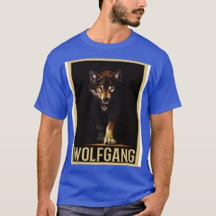 Wolfgang Wolf Outfit On The Name Day With Name 3 T-Shirt