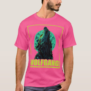Wolfgang Wolf Outfit On The Name Day With Name 5 T-Shirt