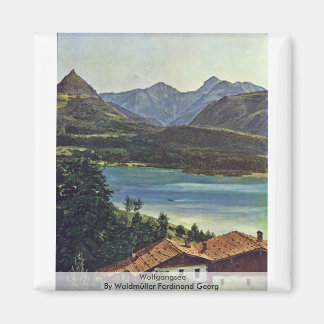 Wolfgangsee By Waldmüller Ferdinand Georg Magnet