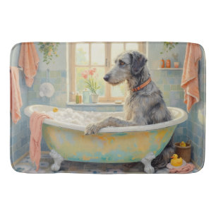 Wolfhound Bath Decor Mat