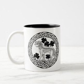 Wolfhound's Quarterly LIMITED EDITION Artwork Two-Tone Coffee Mug