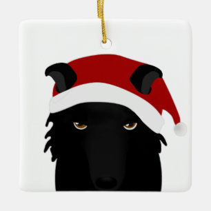 Wolfie Holiday Ornament