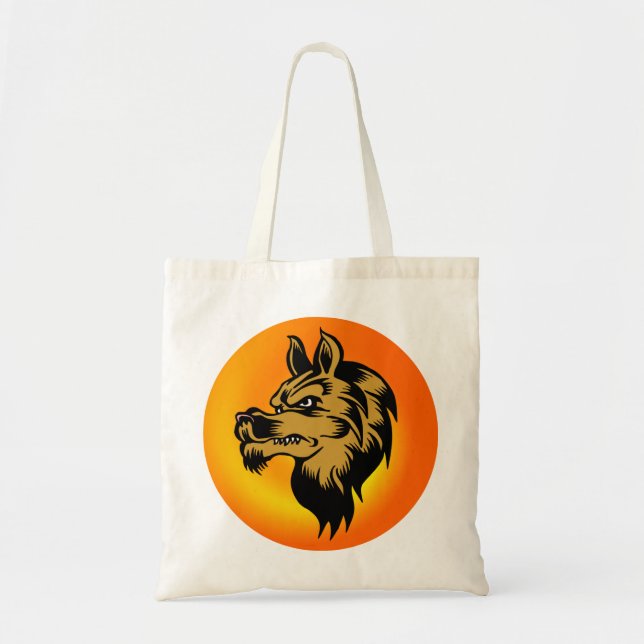 Wolfie Tote Bag (Front)
