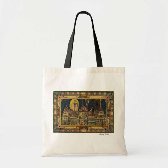 Wölfli "Waldau" Fine Art Tote Bag (Front)