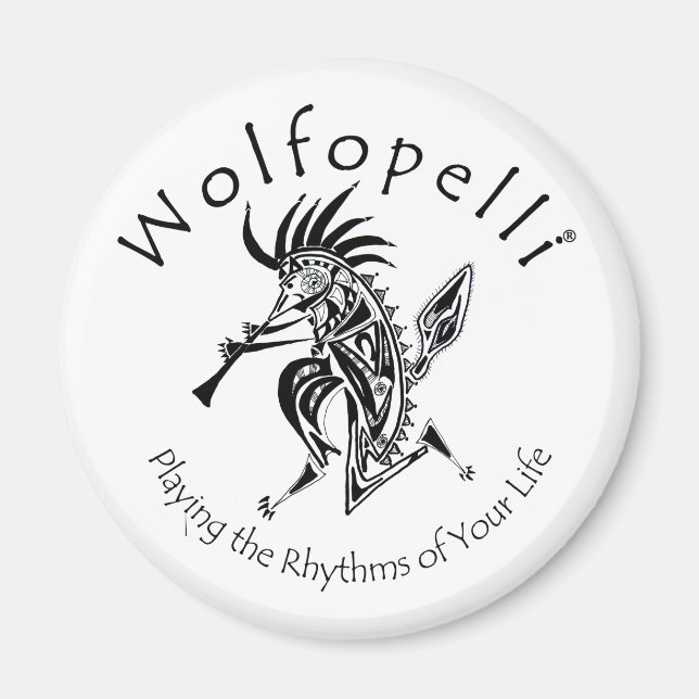 Wolfopelli 4 magnet (Front)