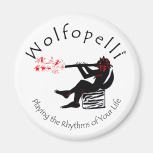 Wolfopelli 9 T-Shirt Magnet