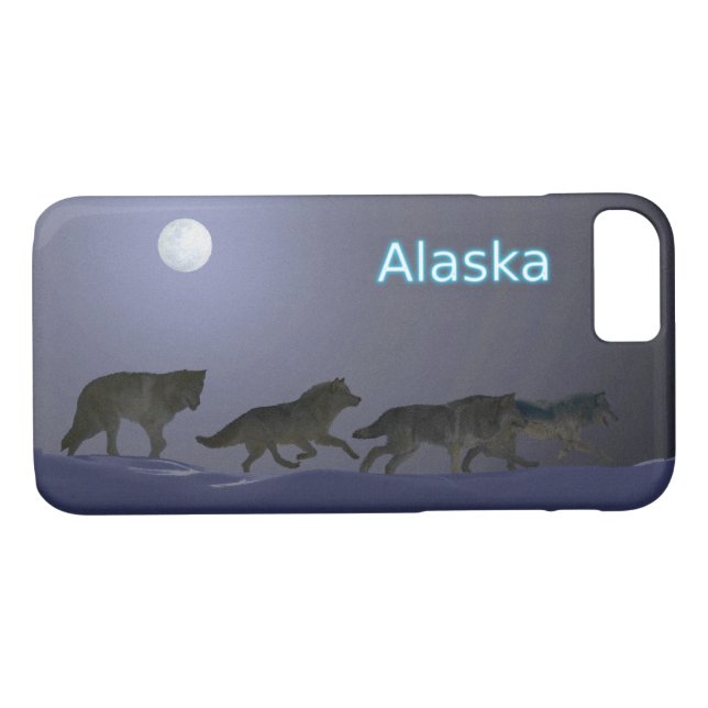 Wolfpack Case-Mate iPhone Case (Back (Horizontal))