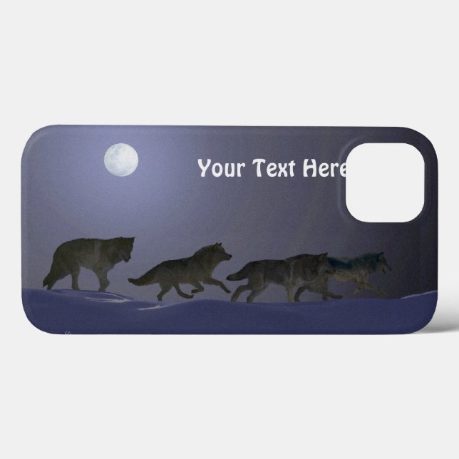 Wolfpack Case-Mate iPhone Case (Back (Horizontal))