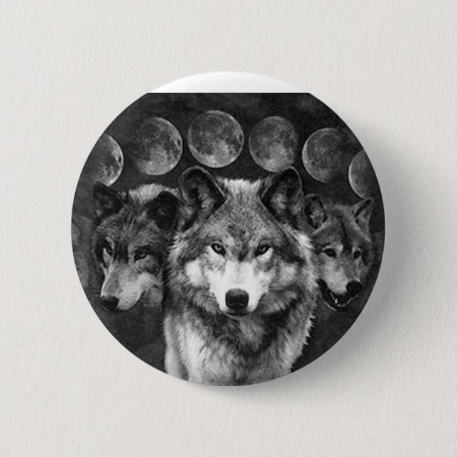 Wolf's button (Front)