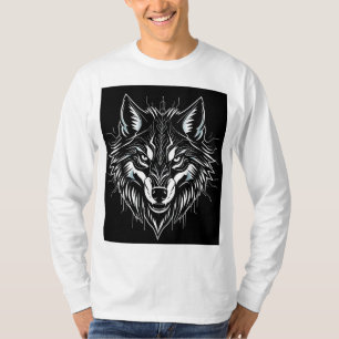 Wolf's head art T-Shirt