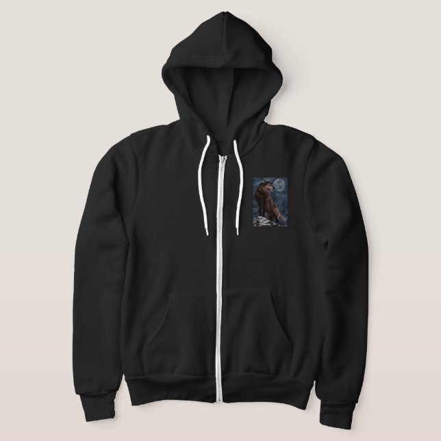 Wolf's Hoodie (Laydown)