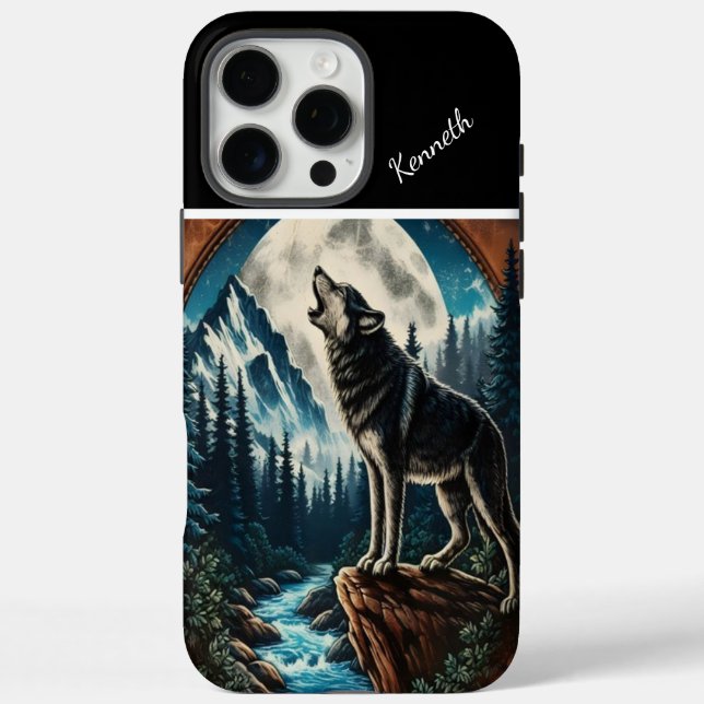 Wolf's Moonlight Howl Case-Mate iPhone Case (Back)