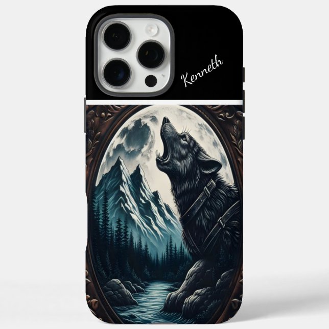 Wolf's Moonlit Howl Case-Mate iPhone Case (Back)