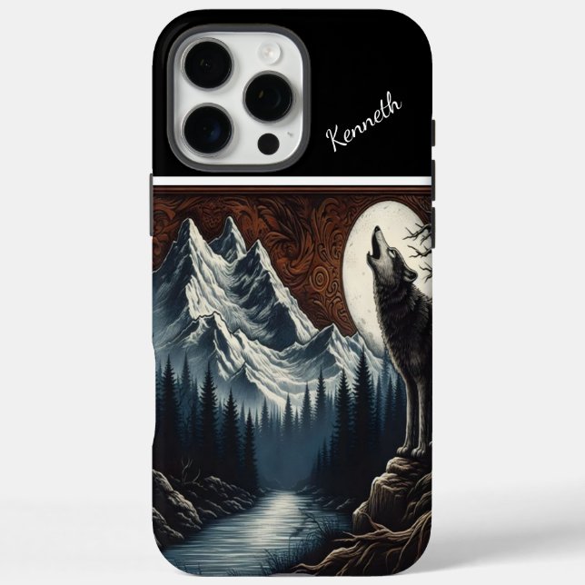 Wolf's Moonlit Howl Case-Mate iPhone Case (Back)