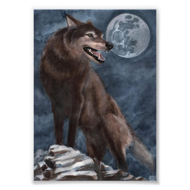 Wolf's Poster (Front)