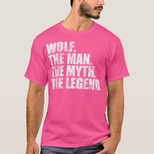 WolfWolf Family name Wolf last Name Wolf Surname W T-Shirt