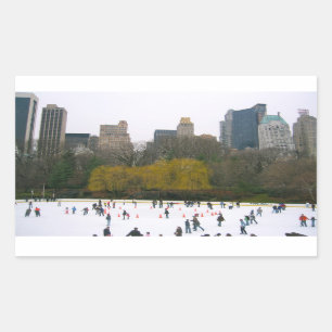 Wollman Rink Central Park NYC Ice Skating Stickers