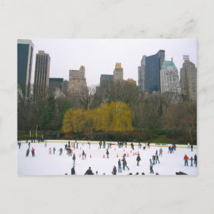 Wollman Rink NYC Skating Rink Central Park Photo Postcard