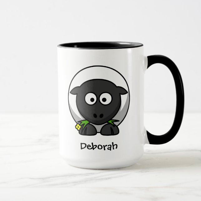 Wolly sheep mug (Right)