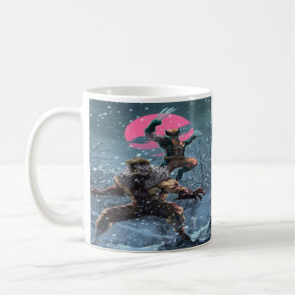 Wolverine vs Sabretooth - Epic X-Men Battle Coffee Mug