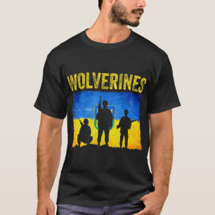 Wolverines Support Ukraine  T-Shirt