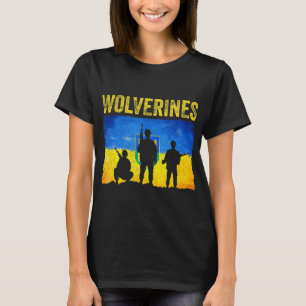 Wolverines Support Ukraine T-Shirt