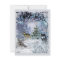 Wolves at Christmas a Winter Wonderland Flat Card