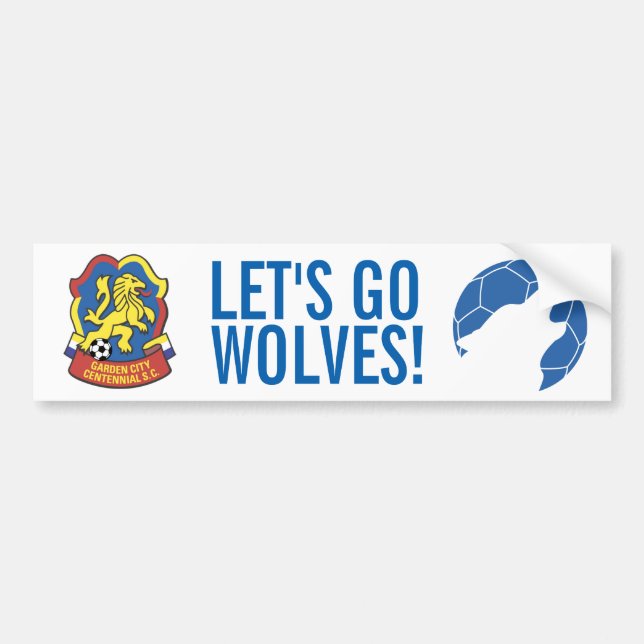 Wolves Bumper Sticker (Front)