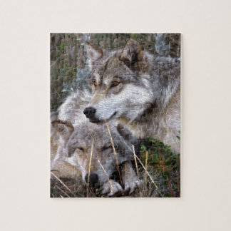 Wolves ~ Digital Oil Paining Jigsaw Puzzle