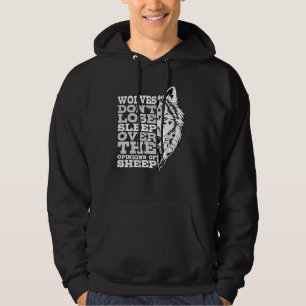 Wolves Experts Animal  Wolf Biologist Hoodie
