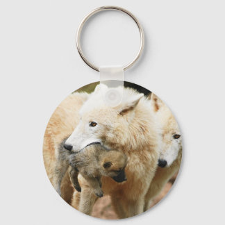 WOLVES FAMILY KEY RING