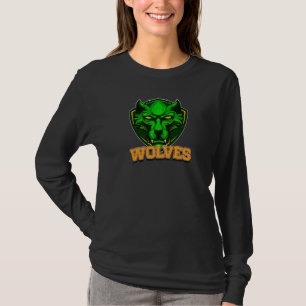Wolves Fan Team Supporter Sports Animal Wildlife L T-Shirt