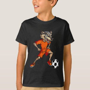 Wolves Footll Footller Wolf T-Shirt