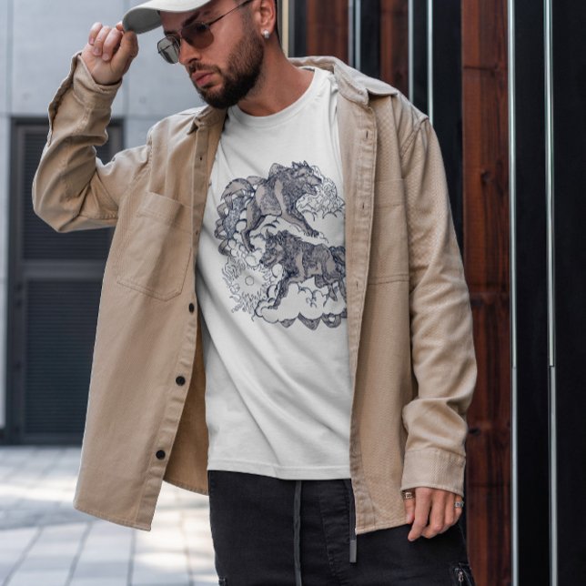 Wolves From Norse Mythology T-Shirt (Creator Uploaded)