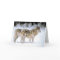 WOLVES IN SNOW  HOLIDAY CARD
