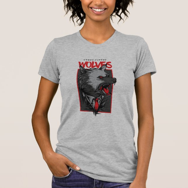 Wolves in Suits: Unleash Your Inner Alpha T-Shirt (Front)