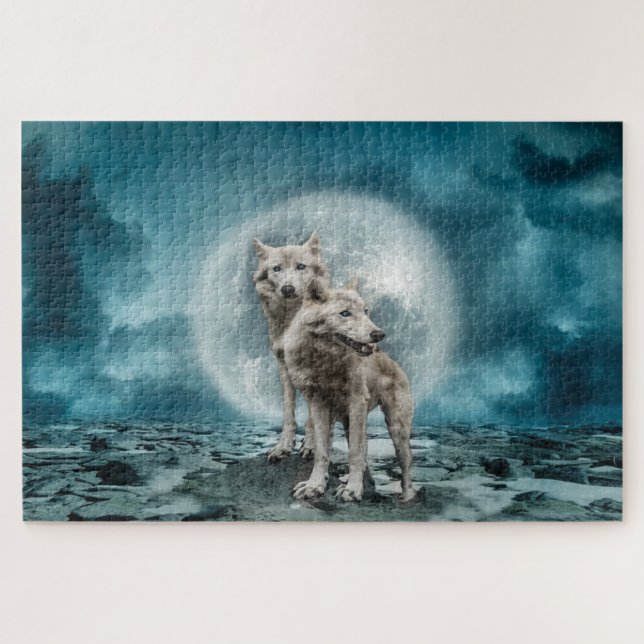 Wolves Jigsaw Puzzle (Horizontal)