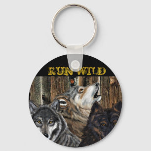 WOLVES     KEY RING