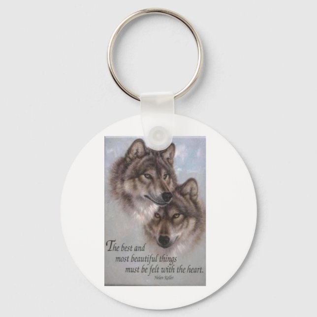 Wolves Key Ring (Front)