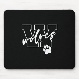 Wolves mouse mat