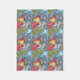 Wolves Need Hugs Too FLEECE BABY BLANKET Customise