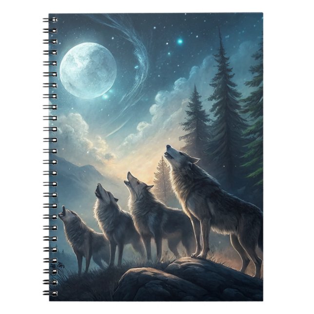 Wolves Notebook (Front)