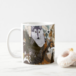 Wolves of Belette Him Pink Coffee Mug
