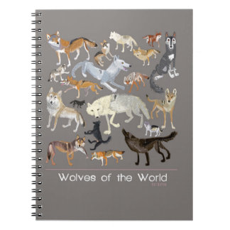 Wolves of the World Notebook