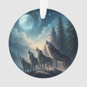 Wolves Ornament